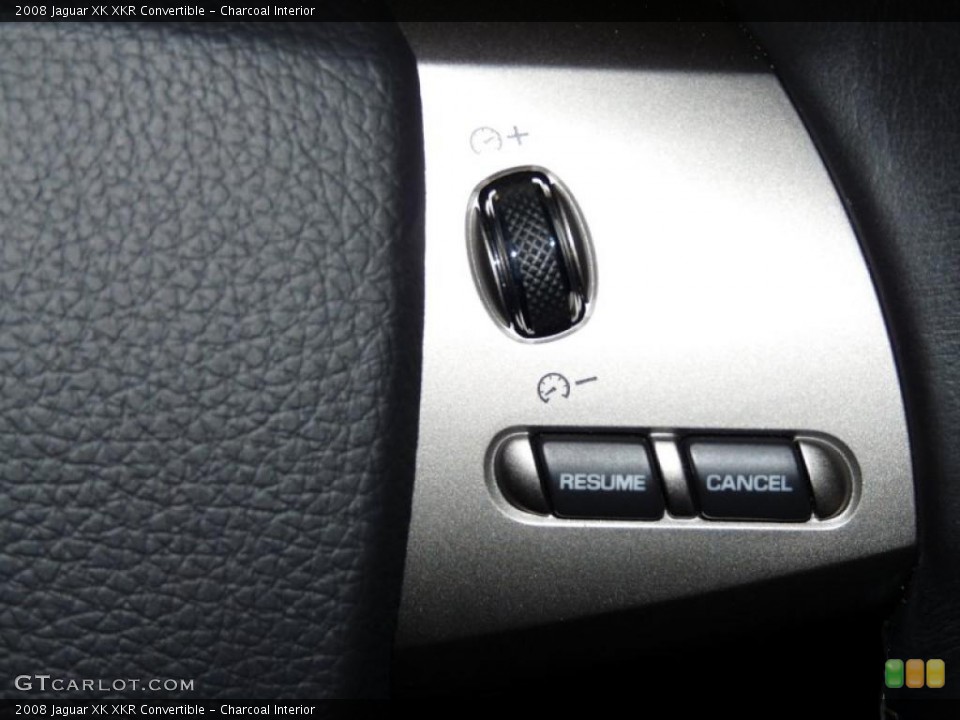 Charcoal Interior Controls for the 2008 Jaguar XK XKR Convertible #44323785