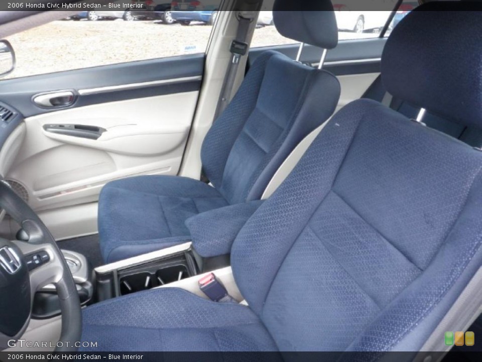 Blue Interior Photo for the 2006 Honda Civic Hybrid Sedan #44332910