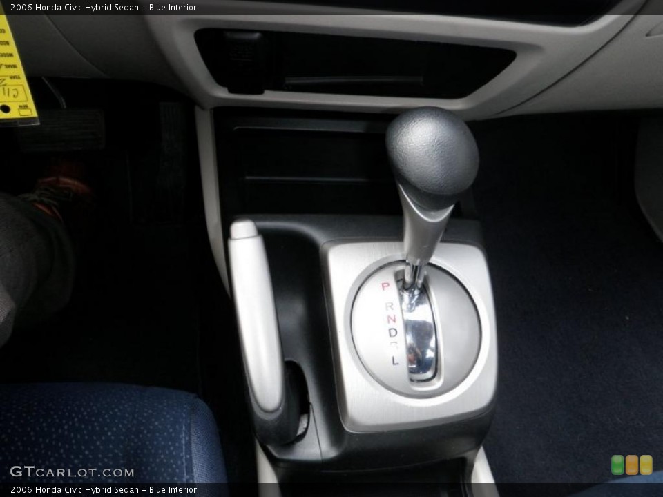 Blue Interior Transmission for the 2006 Honda Civic Hybrid Sedan #44333018
