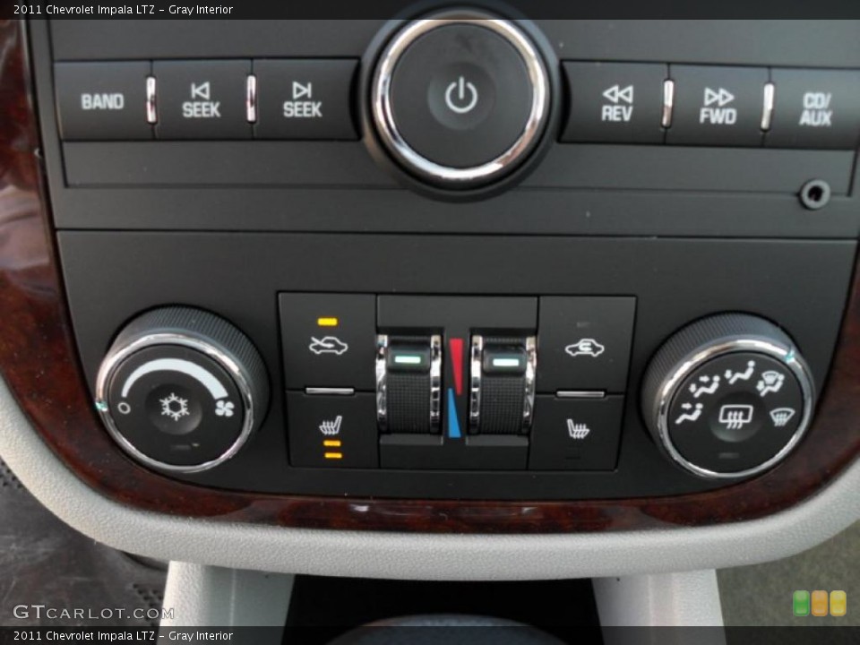 Gray Interior Controls for the 2011 Chevrolet Impala LTZ #44335470