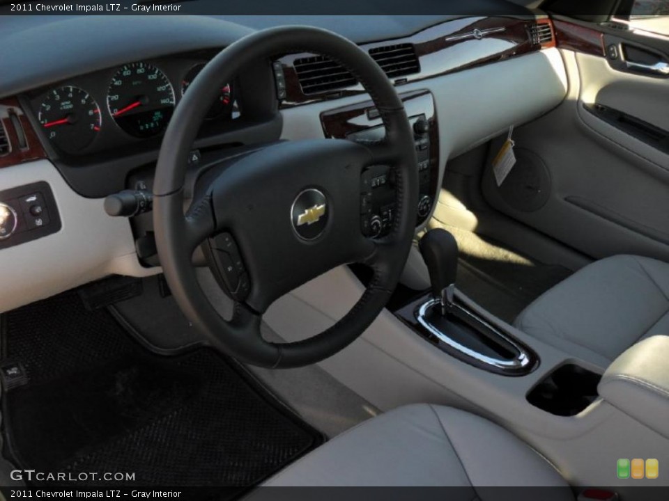 Gray Interior Prime Interior for the 2011 Chevrolet Impala LTZ #44335726