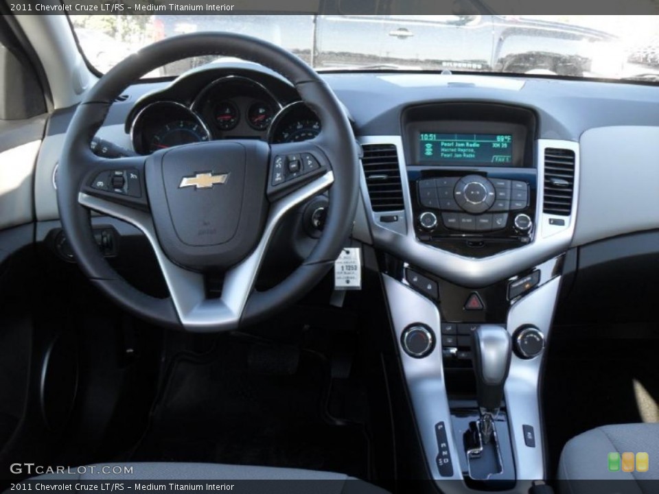 Medium Titanium Interior Dashboard for the 2011 Chevrolet Cruze LT/RS #44336858