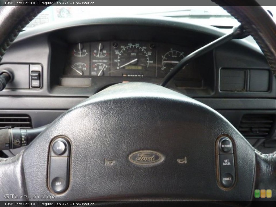 Grey Interior Controls for the 1996 Ford F250 XLT Regular Cab 4x4 #44337896