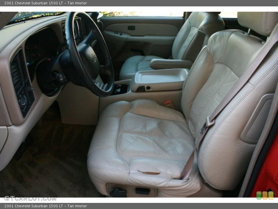 Tan Interior Photo for the 2001 Chevrolet Suburban 1500 LT #44349590