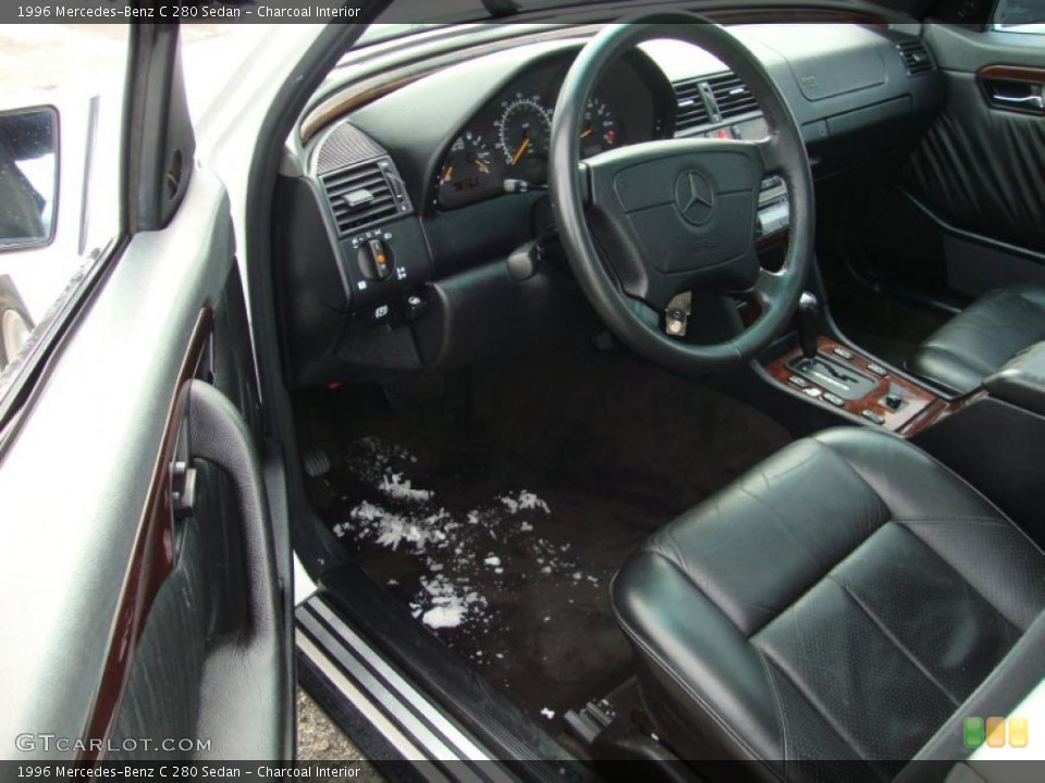 Charcoal Interior Photo for the 1996 Mercedes-Benz C 280 Sedan #44351878