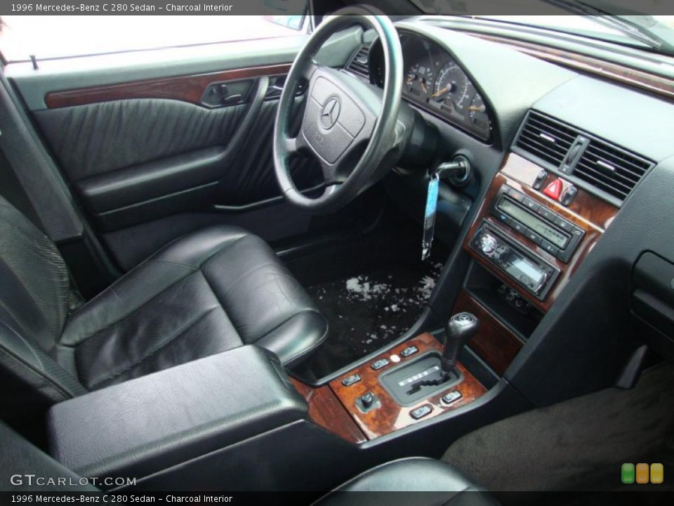 Charcoal Interior Photo for the 1996 Mercedes-Benz C 280 Sedan #44351978