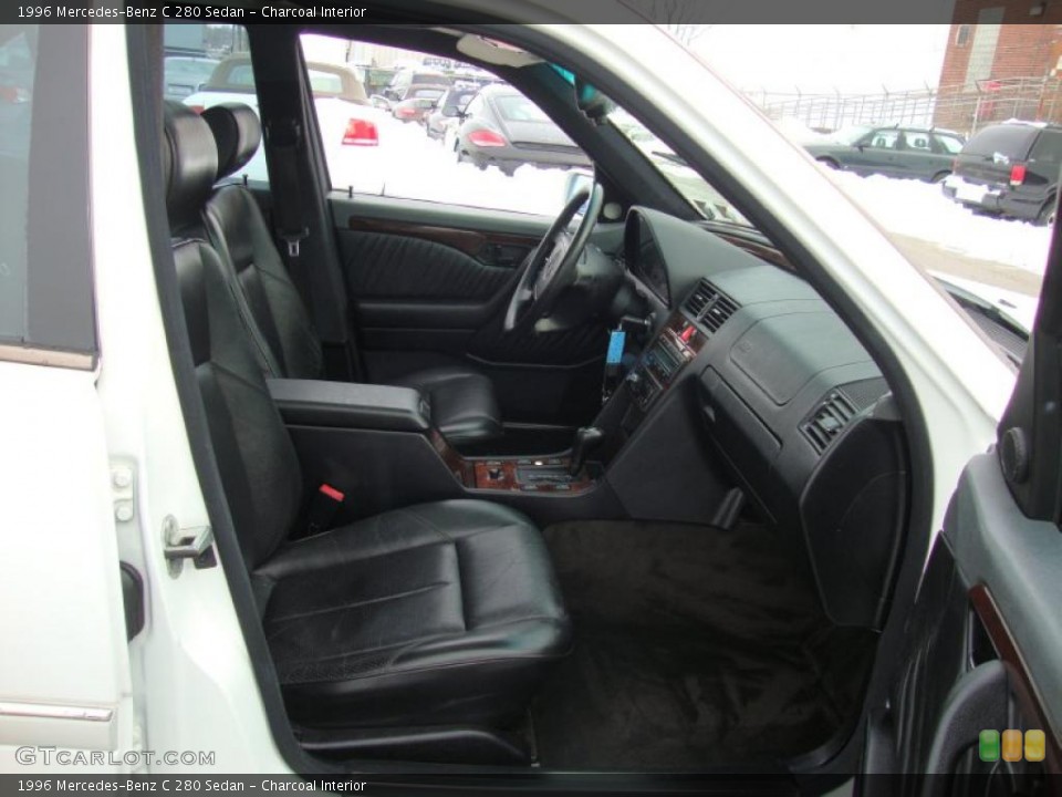 Charcoal Interior Photo for the 1996 Mercedes-Benz C 280 Sedan #44351996