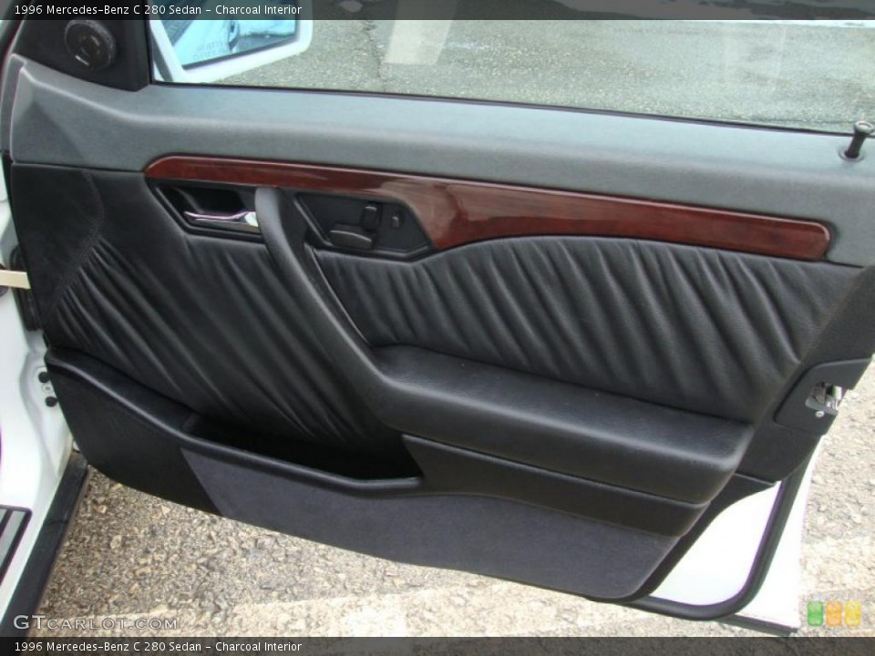 Charcoal Interior Door Panel for the 1996 Mercedes-Benz C 280 Sedan #44352038