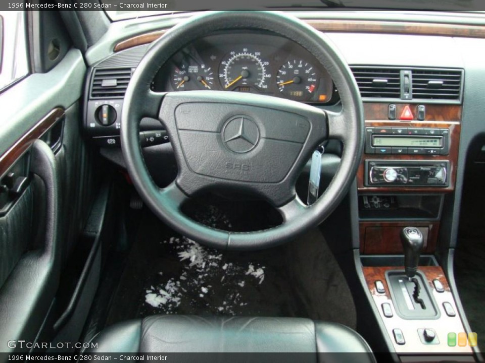 Charcoal Interior Controls for the 1996 Mercedes-Benz C 280 Sedan #44352178