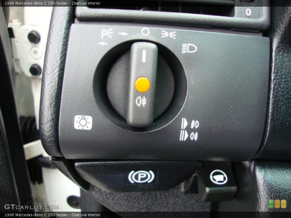 Charcoal Interior Controls for the 1996 Mercedes-Benz C 280 Sedan #44352498