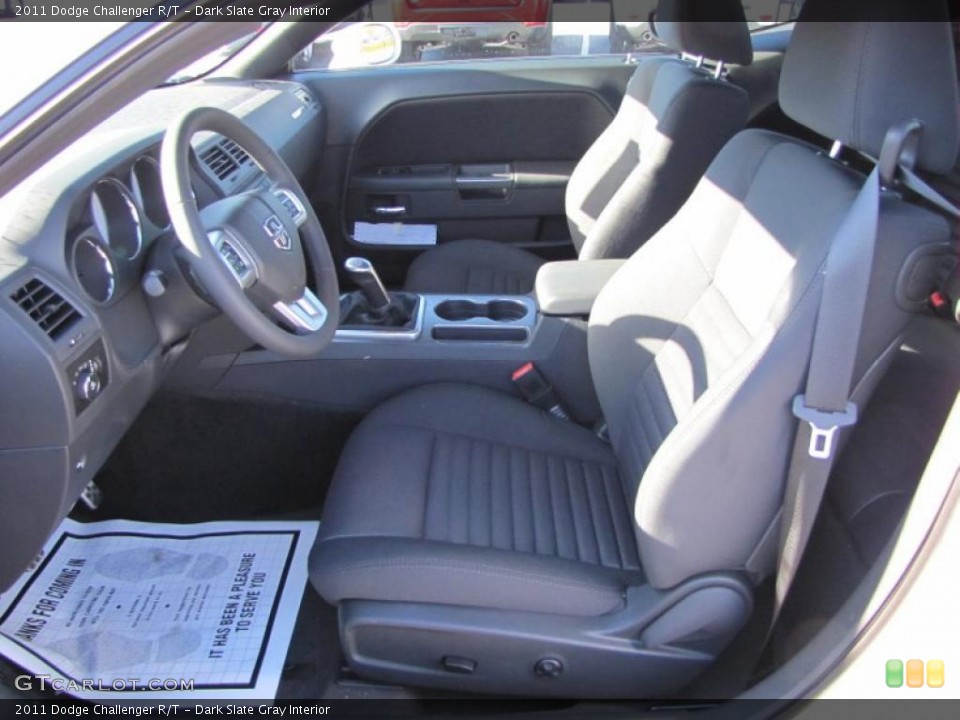 Dark Slate Gray Interior Photo for the 2011 Dodge Challenger R/T #44357830