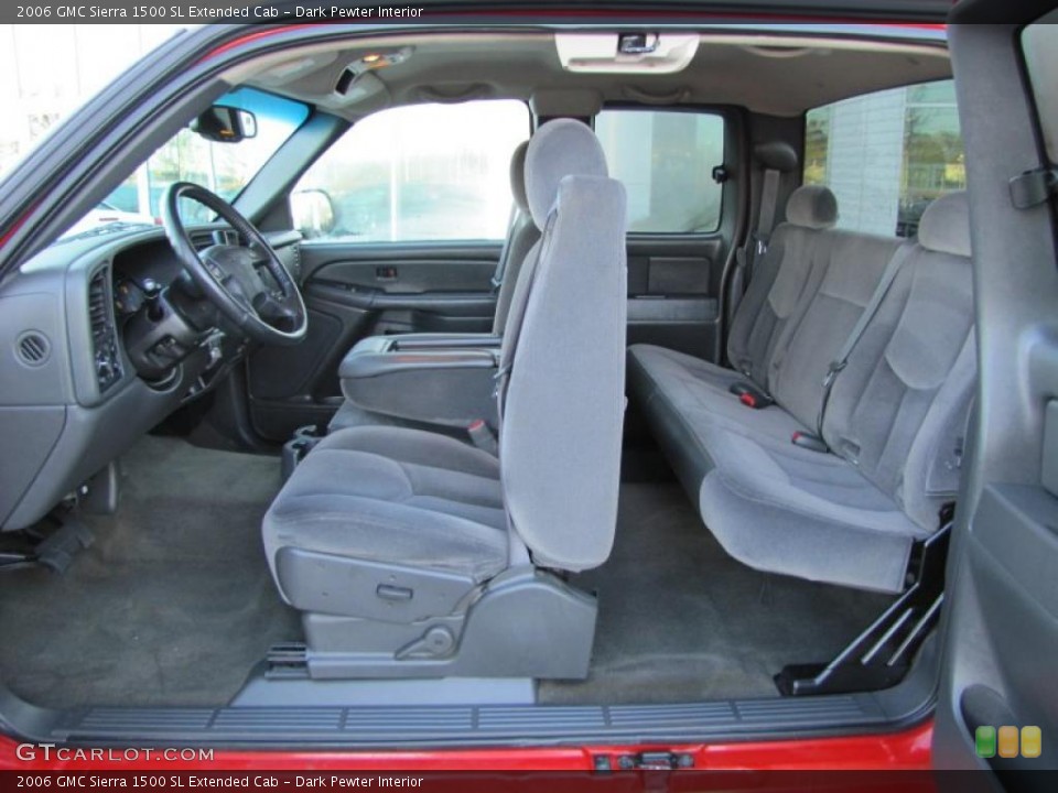 Dark Pewter Interior Photo for the 2006 GMC Sierra 1500 SL Extended Cab #44361673