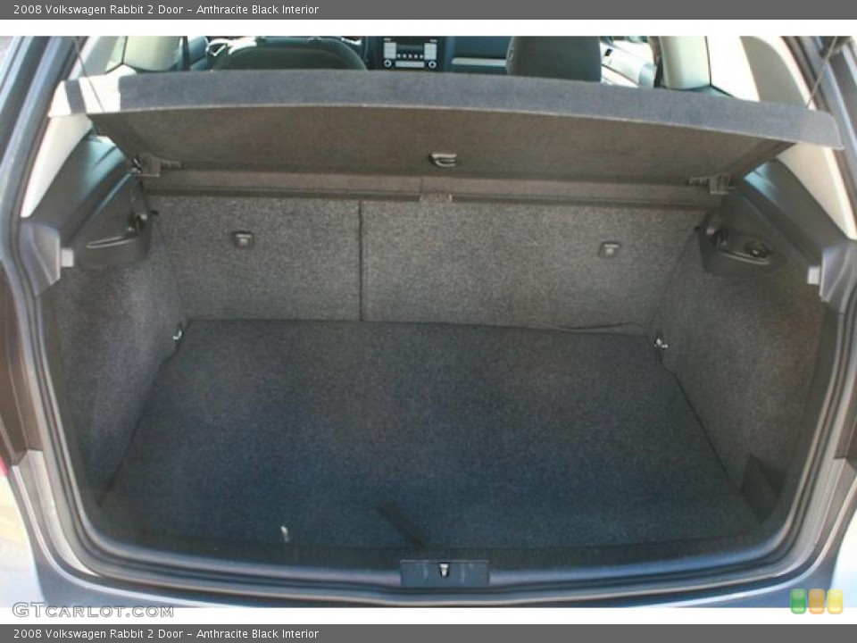 Anthracite Black Interior Trunk for the 2008 Volkswagen Rabbit 2 Door #44364185
