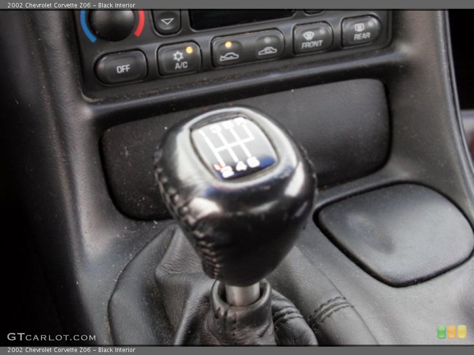 Black Interior Transmission for the 2002 Chevrolet Corvette Z06 #44365926