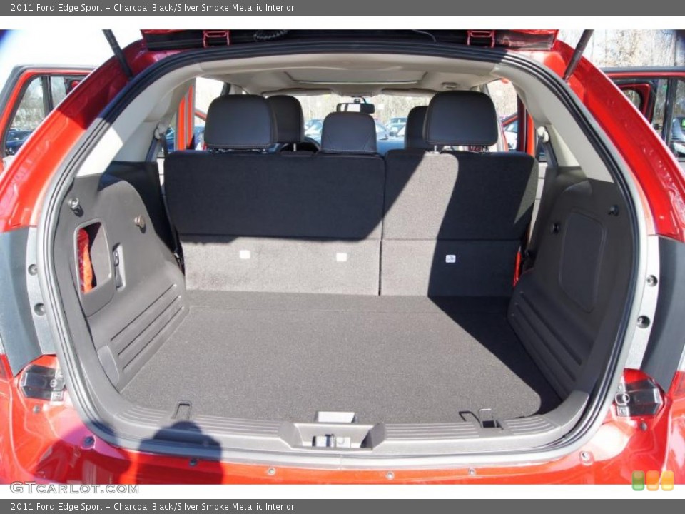 Charcoal Black/Silver Smoke Metallic Interior Trunk for the 2011 Ford Edge Sport #44369824