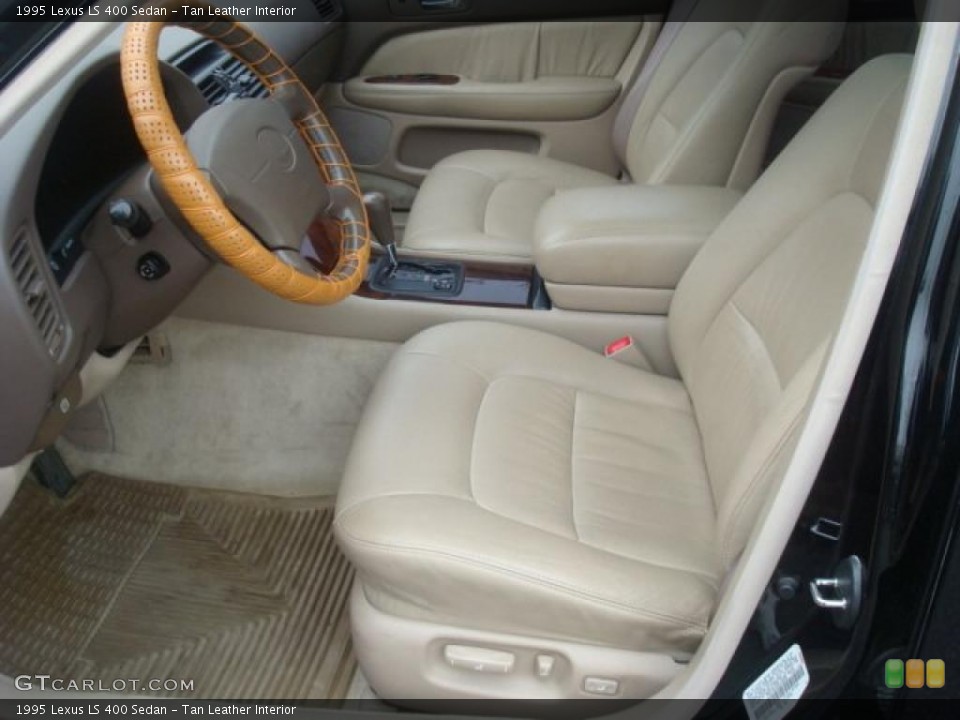 Tan Leather Interior Photo for the 1995 Lexus LS 400 Sedan #44369912