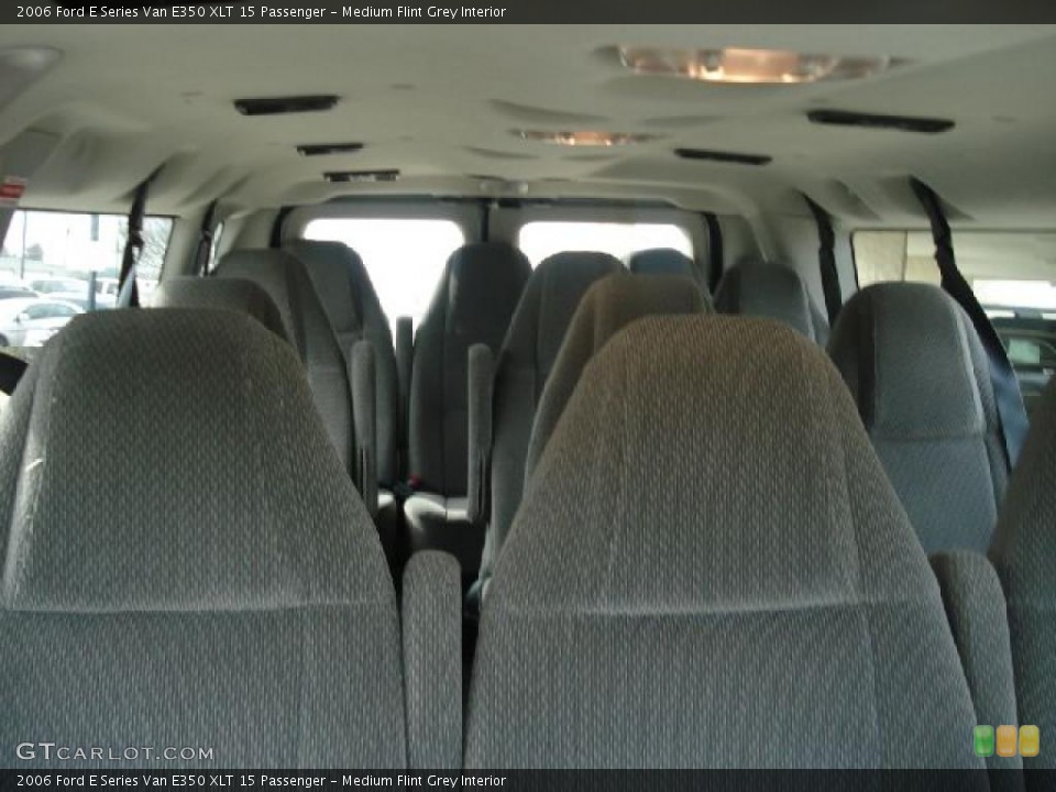 Medium Flint Grey Interior Photo for the 2006 Ford E Series Van E350 XLT 15 Passenger #44386167