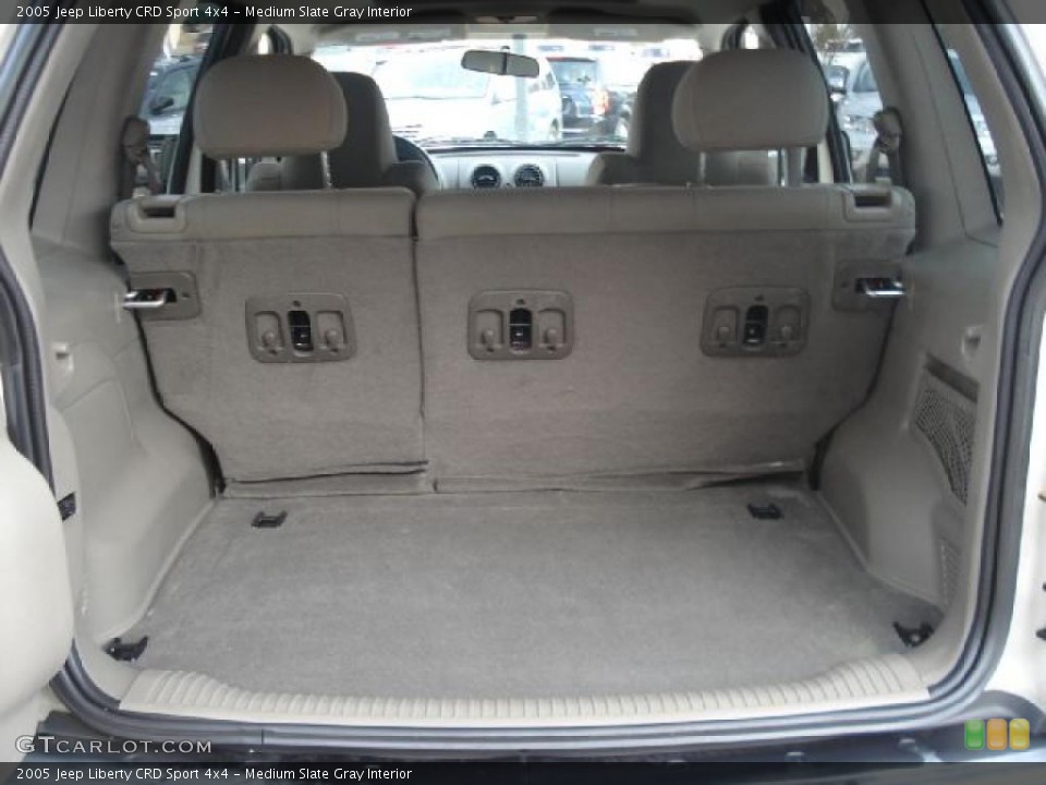 Medium Slate Gray Interior Trunk for the 2005 Jeep Liberty CRD Sport 4x4 #44386611