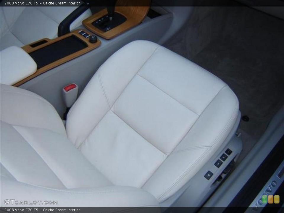 Calcite Cream Interior Photo for the 2008 Volvo C70 T5 #44404457