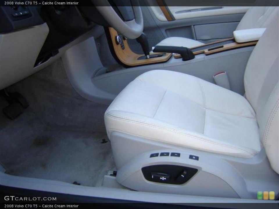 Calcite Cream Interior Photo for the 2008 Volvo C70 T5 #44404701