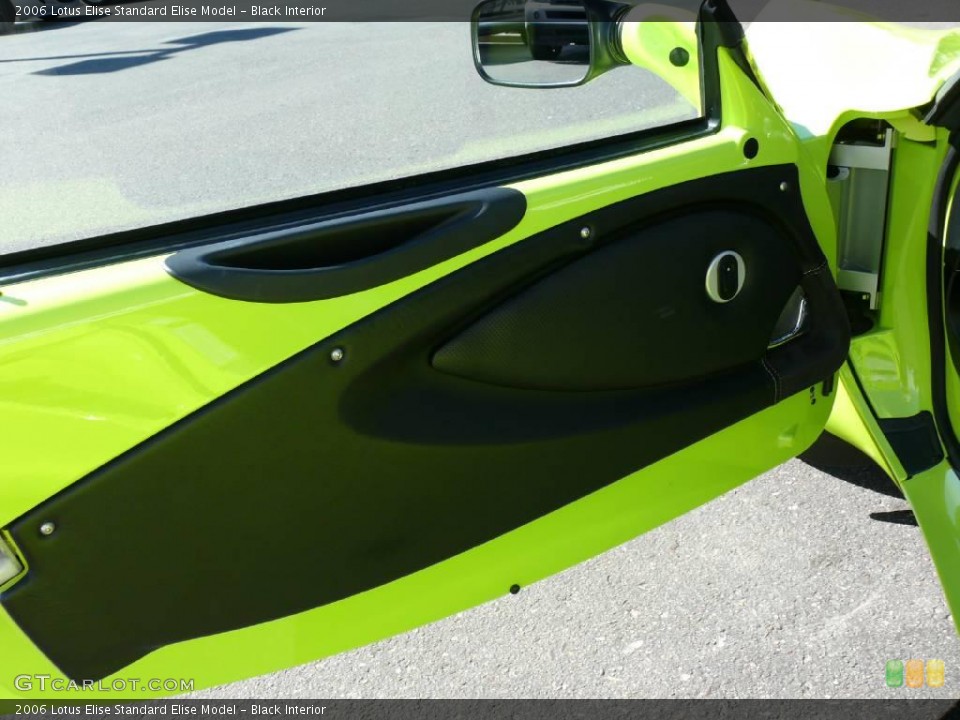 Black Interior Door Panel for the 2006 Lotus Elise  #4441133