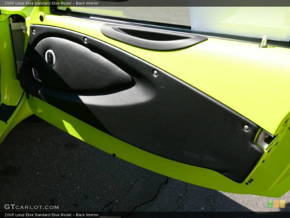 Black Interior Door Panel for the 2006 Lotus Elise  #4441163