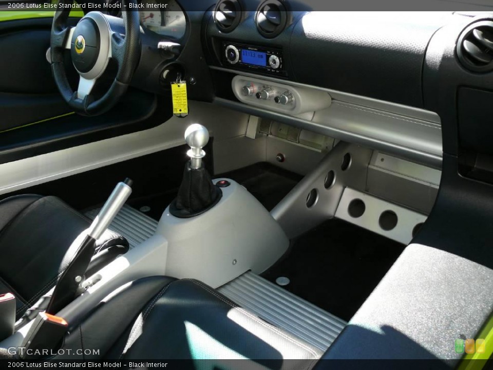 Black Interior Dashboard for the 2006 Lotus Elise  #4441168