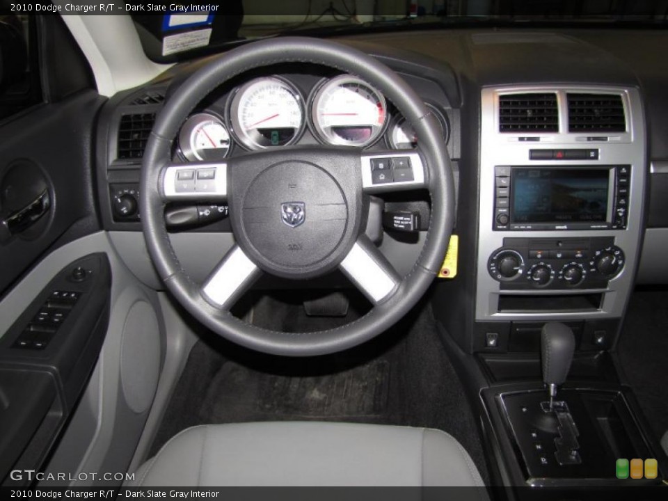 Dark Slate Gray Interior Controls for the 2010 Dodge Charger R/T #44417374