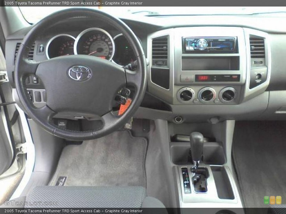 Graphite Gray Interior Dashboard for the 2005 Toyota Tacoma PreRunner TRD Sport Access Cab #44428860
