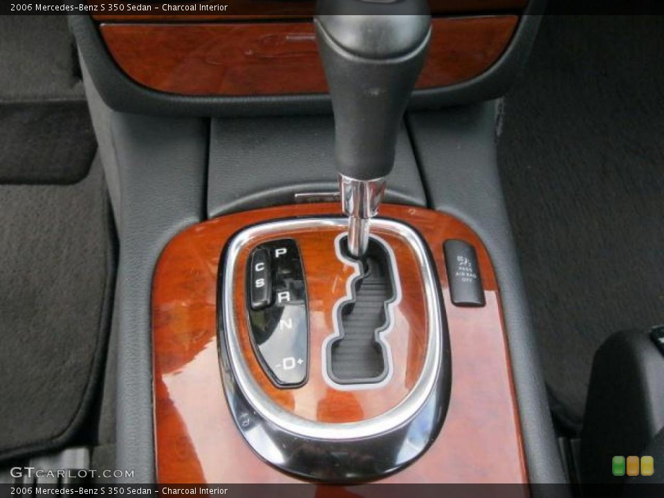 Charcoal Interior Transmission for the 2006 Mercedes-Benz S 350 Sedan #44442746