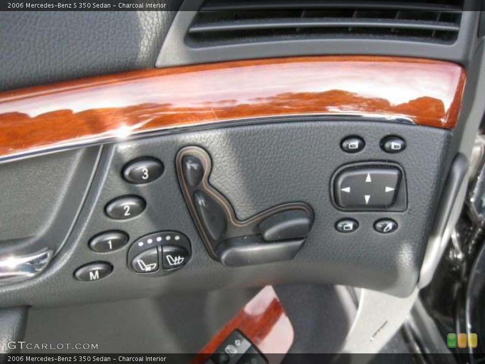 Charcoal Interior Controls for the 2006 Mercedes-Benz S 350 Sedan #44442830