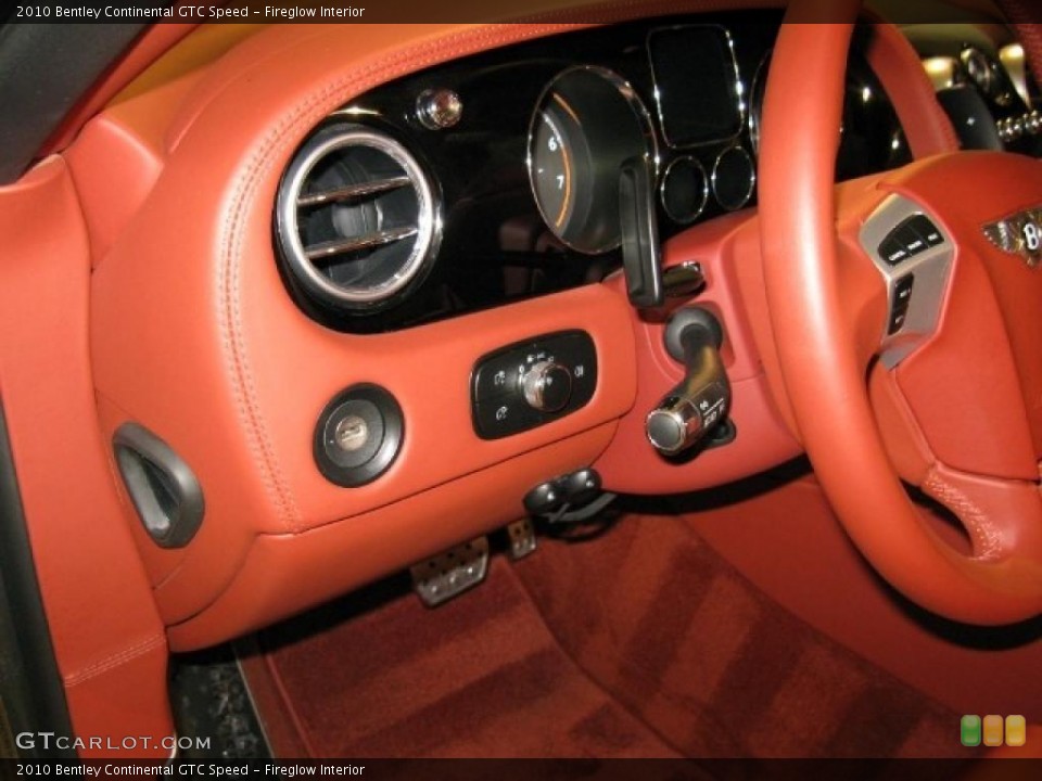 Fireglow Interior Controls for the 2010 Bentley Continental GTC Speed #44454790