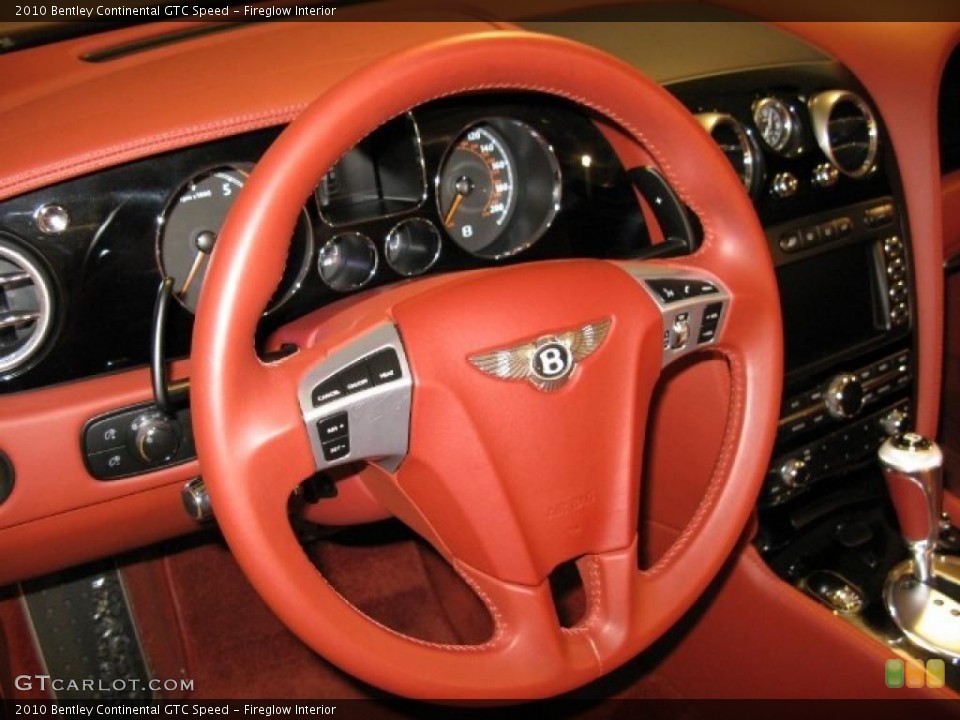 Fireglow Interior Steering Wheel for the 2010 Bentley Continental GTC Speed #44454806
