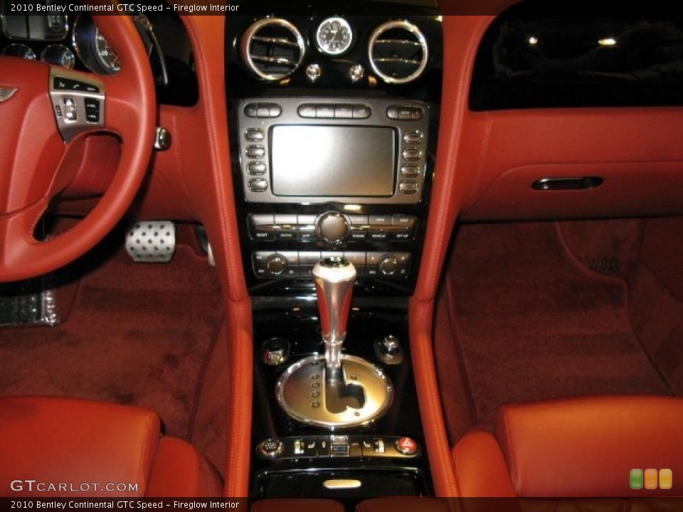 Fireglow Interior Controls for the 2010 Bentley Continental GTC Speed #44454862