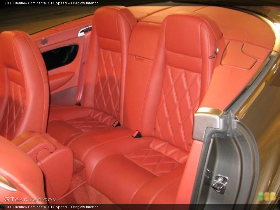 Fireglow Interior Photo for the 2010 Bentley Continental GTC Speed #44454938