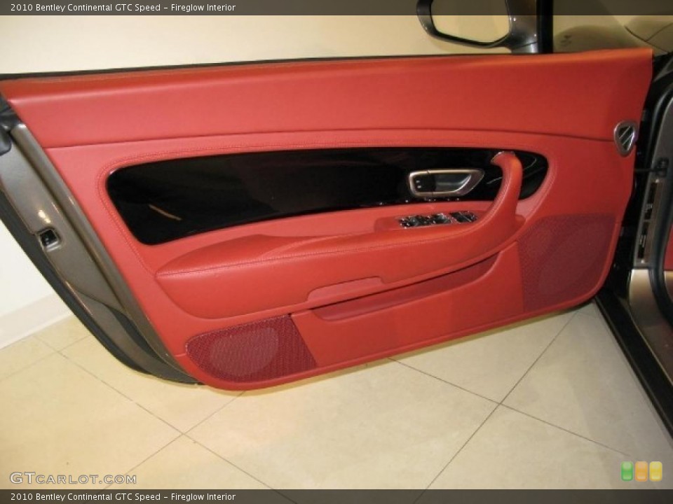 Fireglow Interior Door Panel for the 2010 Bentley Continental GTC Speed #44454962