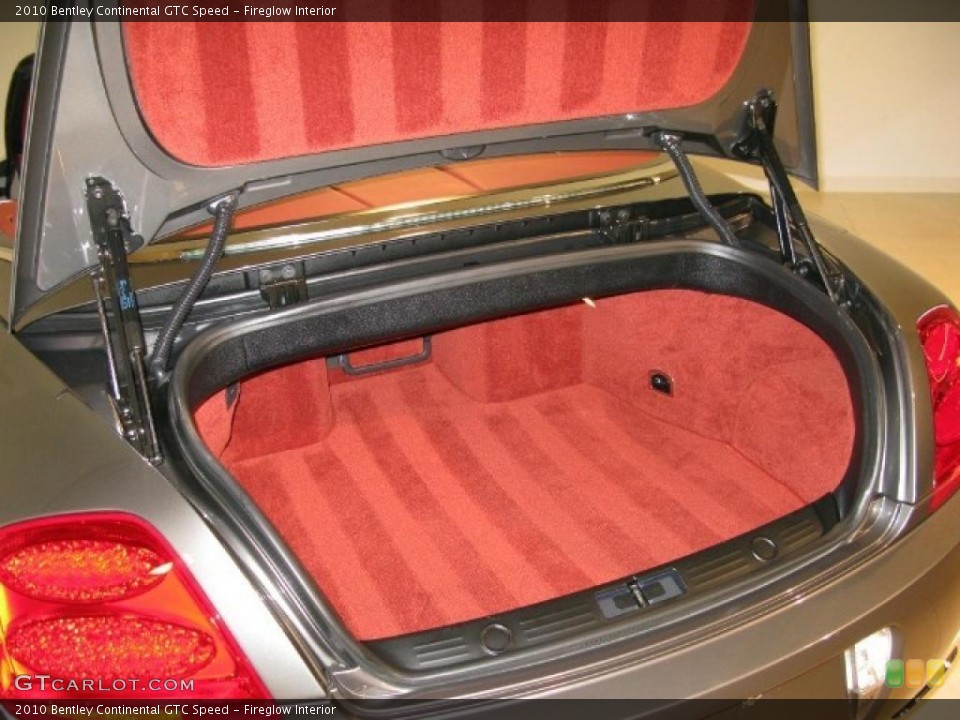Fireglow Interior Trunk for the 2010 Bentley Continental GTC Speed #44455006