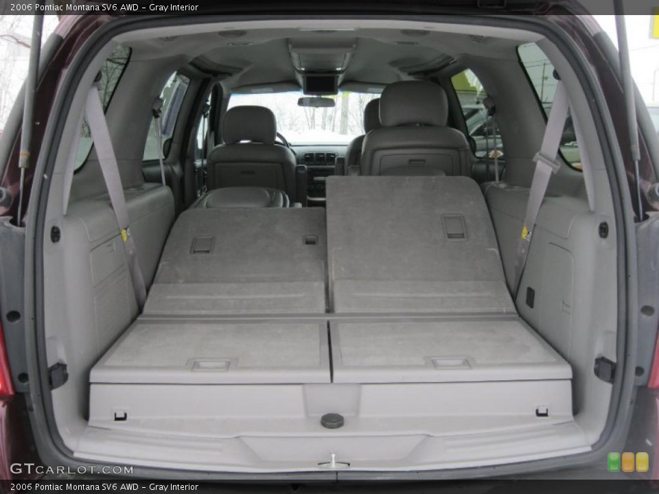 Gray Interior Trunk for the 2006 Pontiac Montana SV6 AWD #44506155