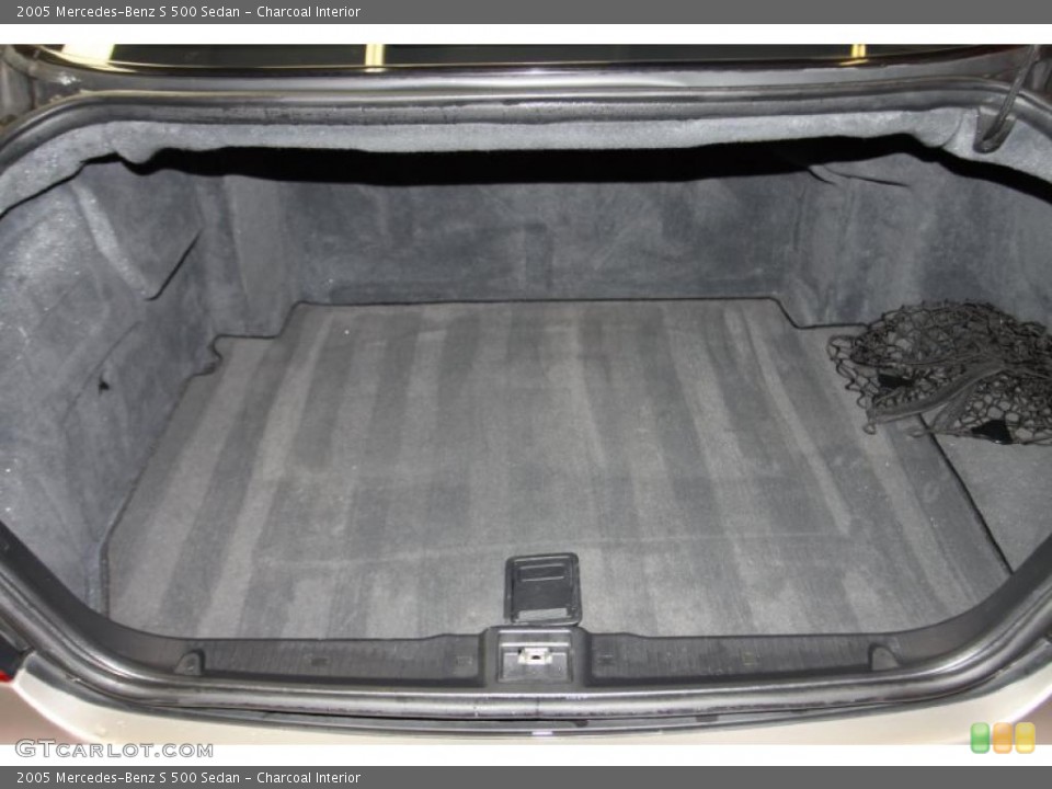 Charcoal Interior Trunk for the 2005 Mercedes-Benz S 500 Sedan #44513323
