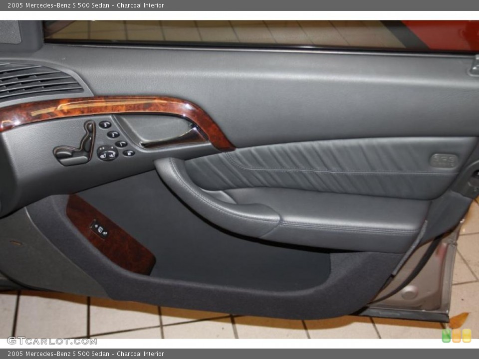 Charcoal Interior Door Panel for the 2005 Mercedes-Benz S 500 Sedan #44513415