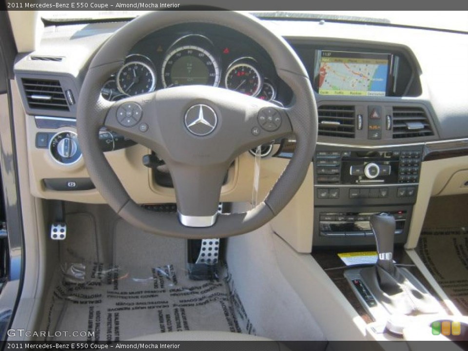 Almond/Mocha Interior Dashboard for the 2011 Mercedes-Benz E 550 Coupe #44514199