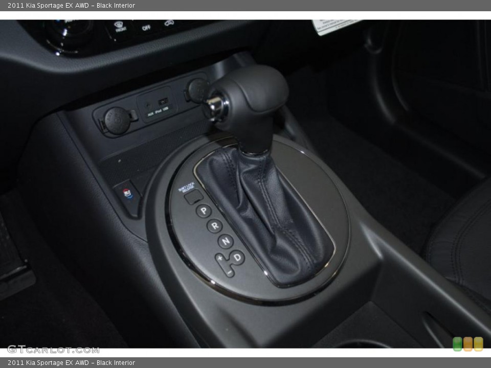 Black Interior Transmission for the 2011 Kia Sportage EX AWD #44518491
