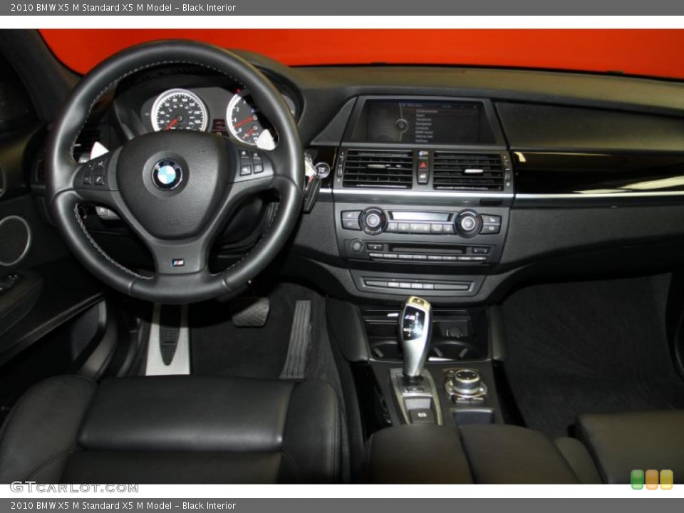 Black Interior Dashboard for the 2010 BMW X5 M  #44520615