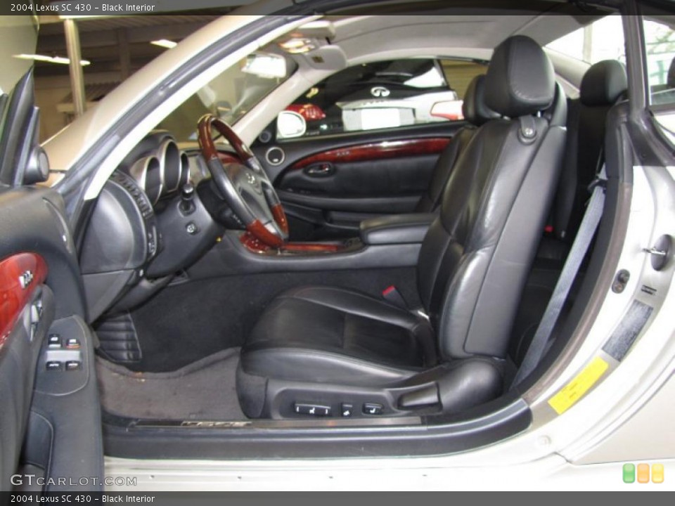 Black Interior Photo for the 2004 Lexus SC 430 #44530288