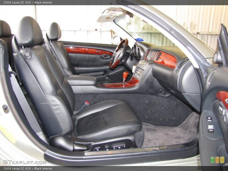 Black Interior Photo for the 2004 Lexus SC 430 #44530314