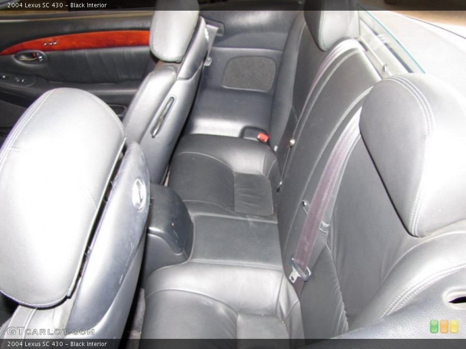 Black Interior Photo for the 2004 Lexus SC 430 #44530332