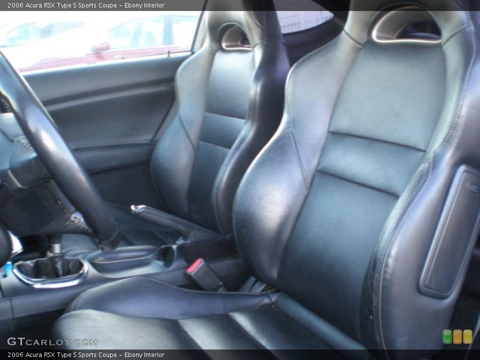 Ebony Interior Photo for the 2006 Acura RSX Type S Sports Coupe #44530736