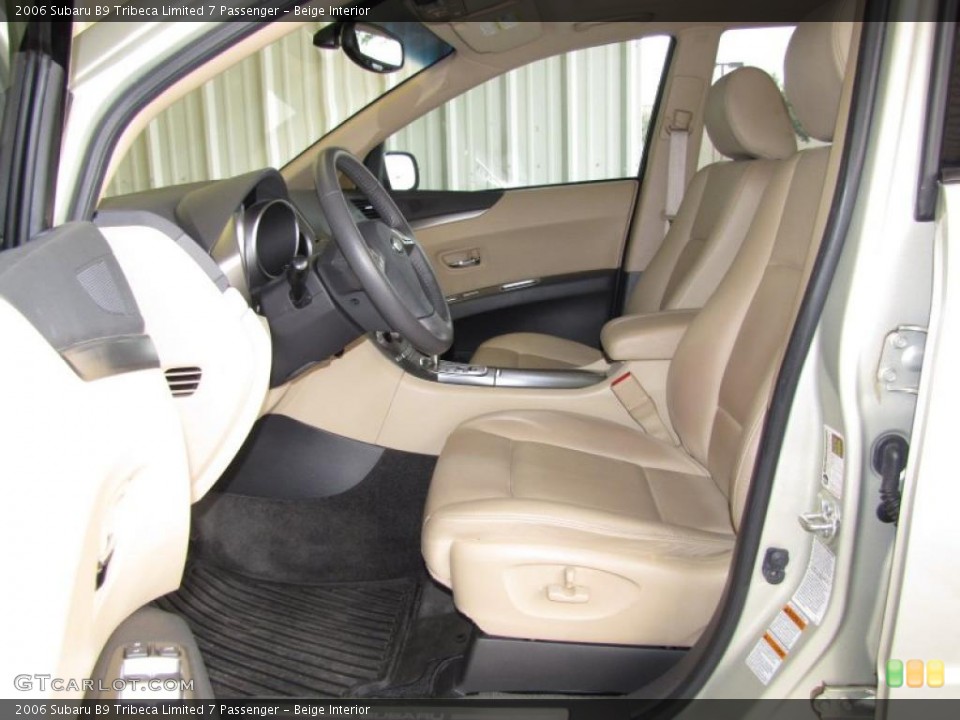 Beige Interior Photo for the 2006 Subaru B9 Tribeca Limited 7 Passenger #44531199