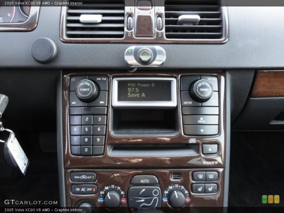 Graphite Interior Controls for the 2005 Volvo XC90 V8 AWD #44535841