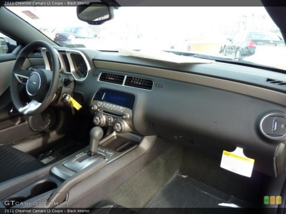 Black Interior Dashboard for the 2011 Chevrolet Camaro LS Coupe #44537177